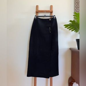 Vintage Ralph Lauren Wool Pencil Skirt